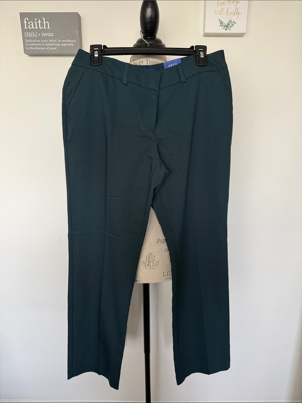 Apt. 9 Women’s Teal Chinos
